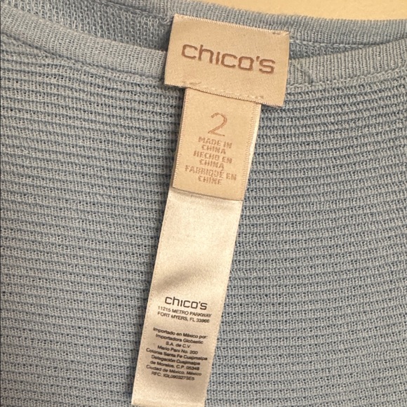 Light Blue Women's Top - Picture 4 of 5